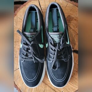 Pre-owned RARE Nike Stefan Janoski 'Black Mint' w/o box Zoom SB Skateboarding